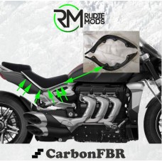 Seat trim for GT MODEL Carbon Fibre Triumph Rocket 3 GT 2020 - onwards